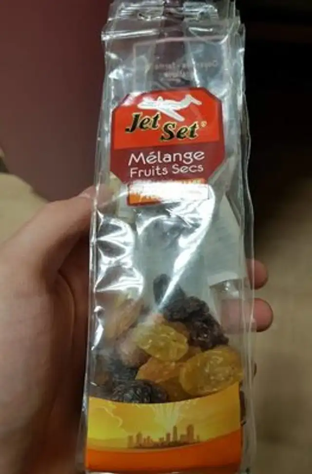 Mélange de fruits secs et fruits a coques