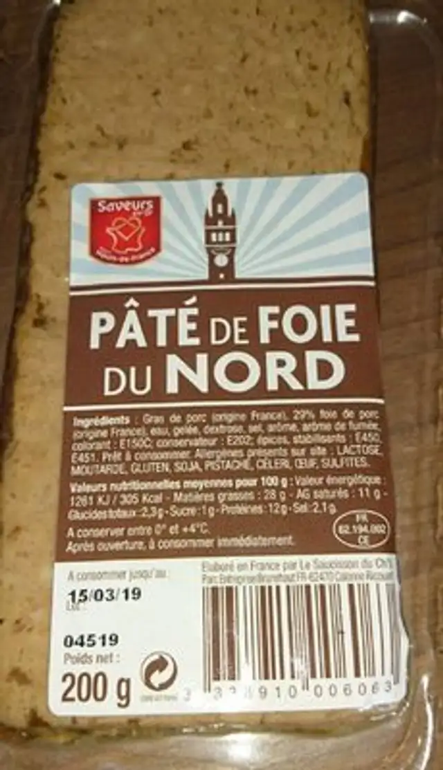 PATE DU NORD