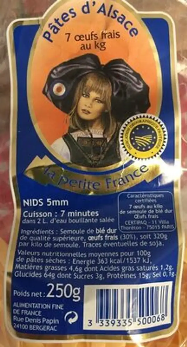 Pâtes d'Alsace