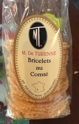 Bricelets au comté front packaging