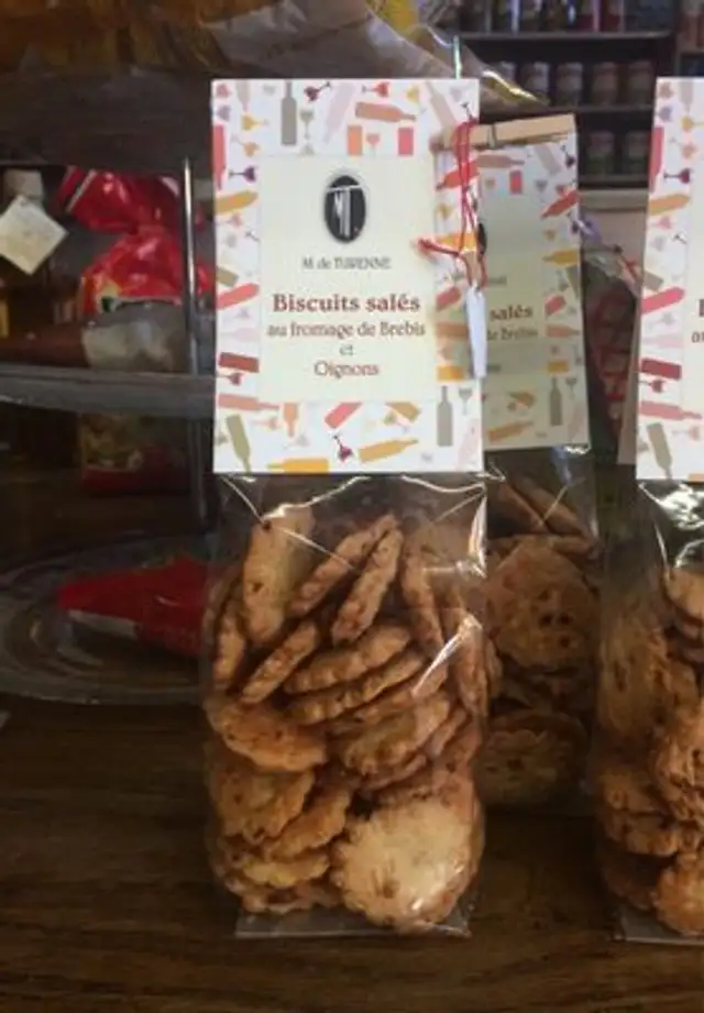 Biscuit salé au fromage de Brebis et Oignons