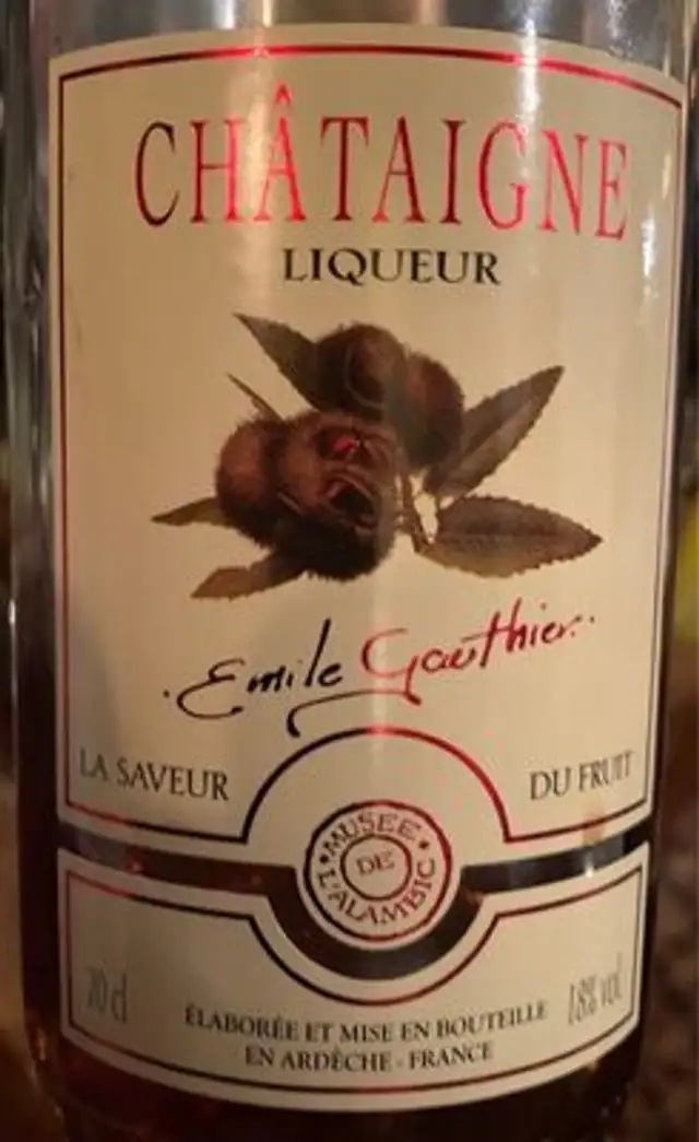 Liqueur de châtaigne