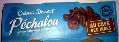 Crème Dessert au Café des Indes front packaging
