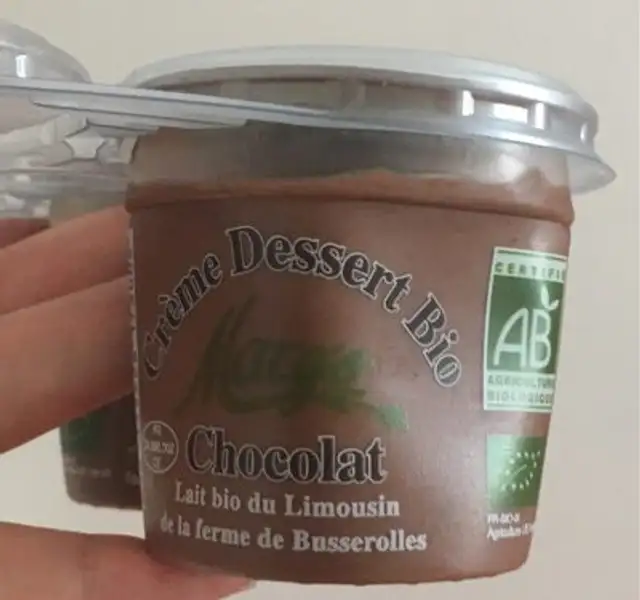 Crème dessert chocolat