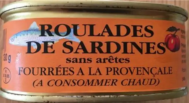 Roulades de sardines