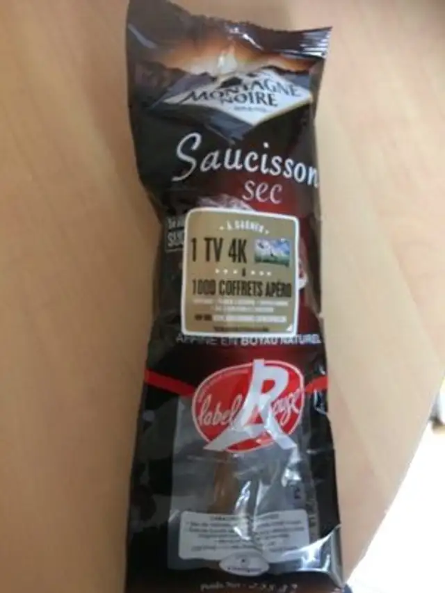 Saucisson sec label rouge