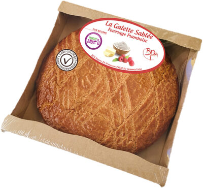 La Galette Sablée Fourrage Framboise 400g