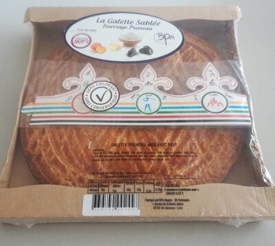 La galette sablée fourrage pruneau