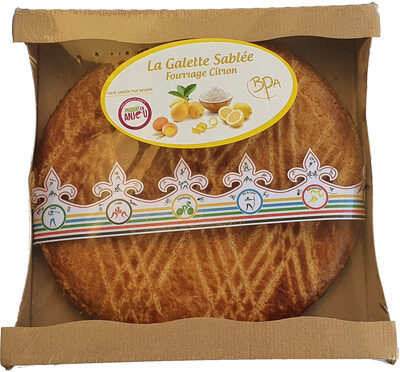 Galette Sablée Citron 480g avec fève