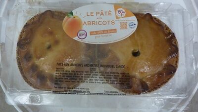 Pâtés abricots individuels 2x160g