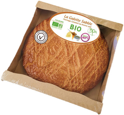 Galette sablée fourrage caramel au beurre salé BIO 480g