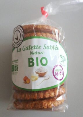 Galette sablée nature BIO