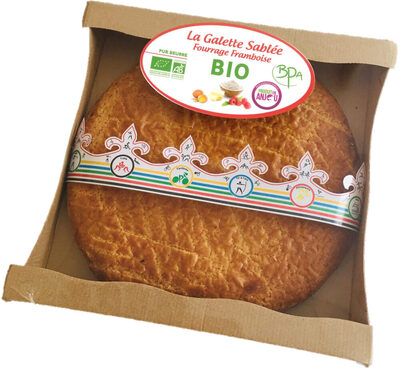 La Galette Sablée framboise 480g avec fève