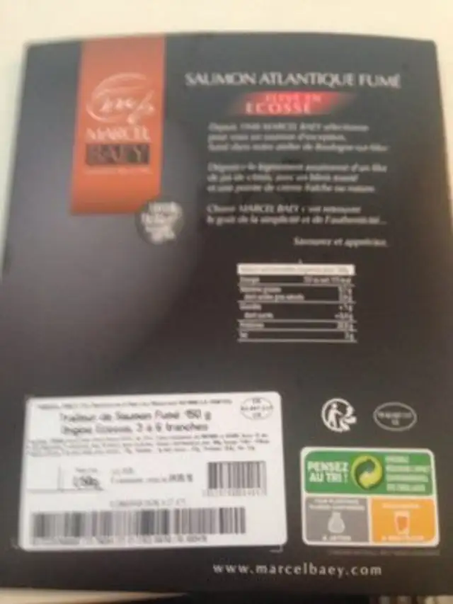 Saumon atlantique Fumé