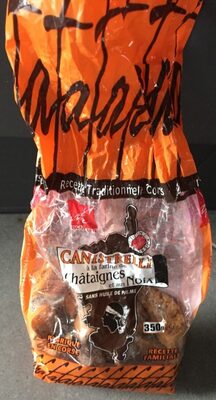 Canistrelli chataignes et noix front packaging