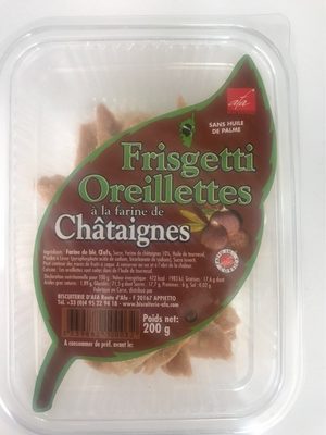 Oreillettes à la chataigne