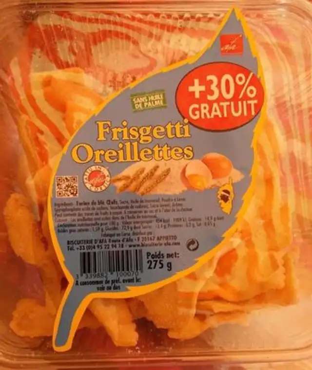 Frisgetti Oreillettes