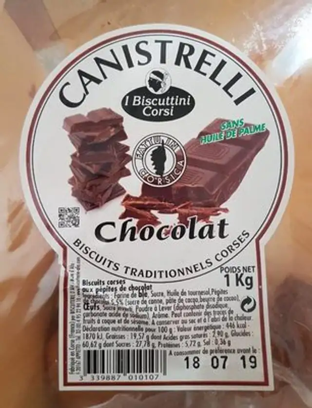 Canistrelli i biscutini corsi