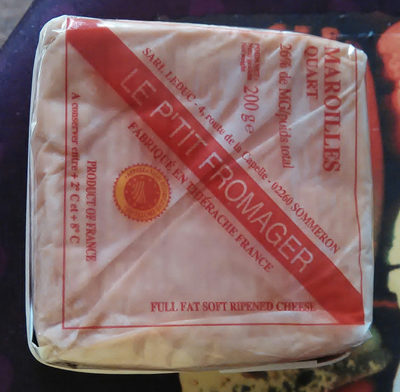 Maroilles Quart front packaging