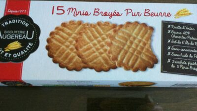 Minis broyés pur beurre