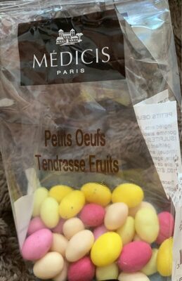 Petits œufs Tendresse Fruits front packaging
