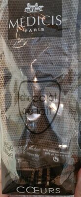 Petits cœurs chocolat au lait