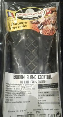 Boudin blanc cocktail