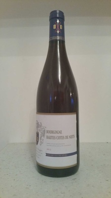 Bourgogne Hautes Côtes de Nuits 2012