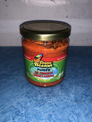 Purée De Piment Végétarien Dame Besson
