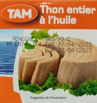 TAM THON - Oil front packaging