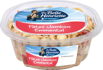 Pâtes jambon emmental front packaging