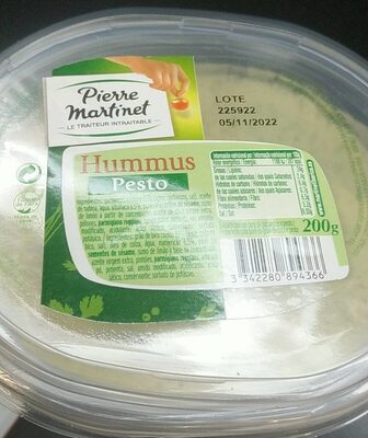 Hummus pesto