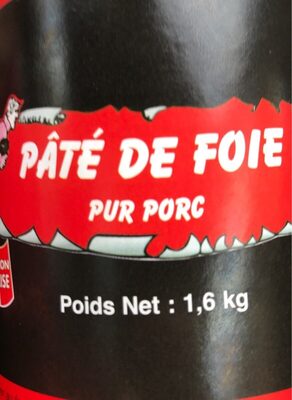 Pâté de foie pur porc