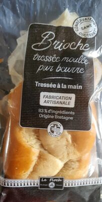 Brioche Tressée moulée pur beure