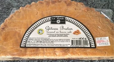 Gâteau Breton au Caramel au Beurre Salé
