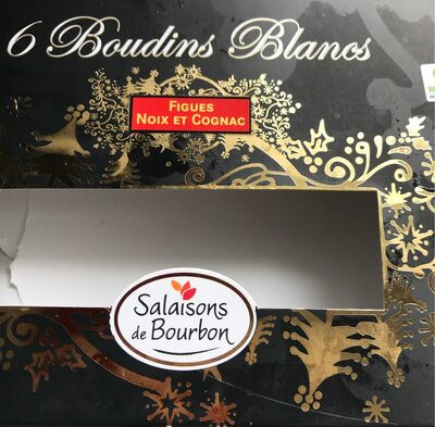 6 boudins blancs figues noix et cognac