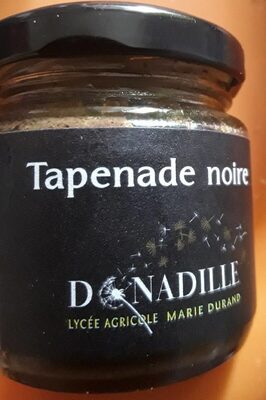 Tapenade Noire Donadille Lycée Agricole Marie-Durand 85g