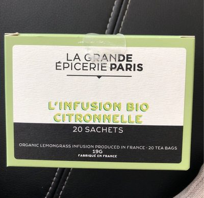 L'infusion bio citronnelle