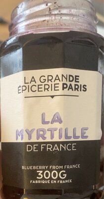 La myrtille de france front packaging