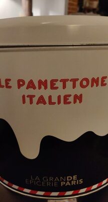 Le panetonne italien front packaging