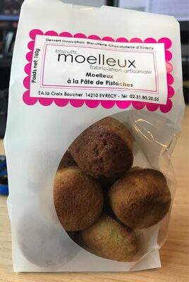 Biscuits moelleux à la pâte de pistache