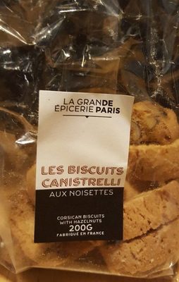 Canistrelli Corses Aux Noisettes