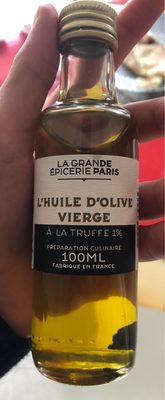 Huile D'olive Vierge à La Truffe Noire