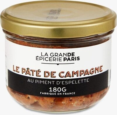 Pâté De Campagne Au Piment D?espelette