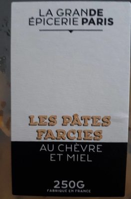 Pâtes Jaunes Farcies Au Chèvre Et Au Miel