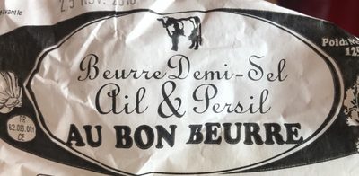 Beurre Demi-sel Ail & Persil
