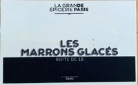 LES MARRONS GLACÉS