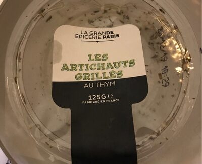 LES ARTICHAUDS GRILLES AU THYM