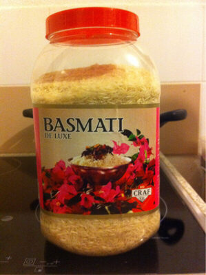 Riz Basmati De Luxe front packaging