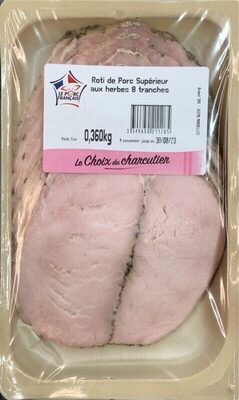 Rôti de porc supérieur aux herbes